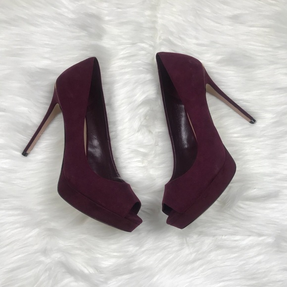 Aldo Shoes - Aldo Cranberry Suede Pumps Size 9